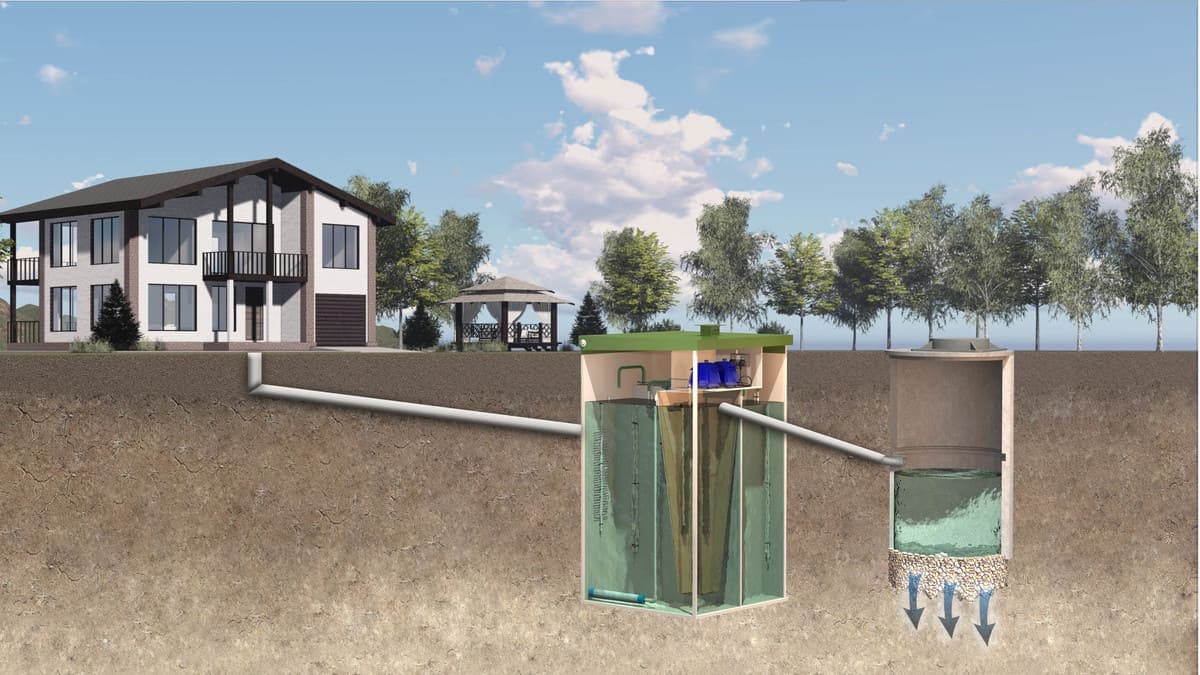 Септик Топас 12 Принудительный